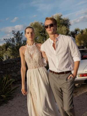 A-line wedding dress Aafje by Modeca