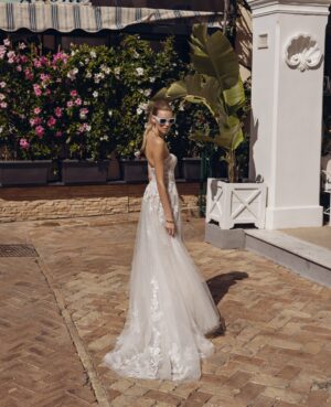 A-line wedding dress Benke by Le Papillon