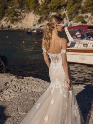 Mermaid wedding dress Blessing by Le Papillon