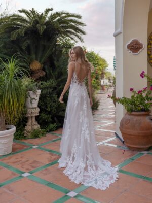 A-line wedding dress Bobyn by Le Papillon