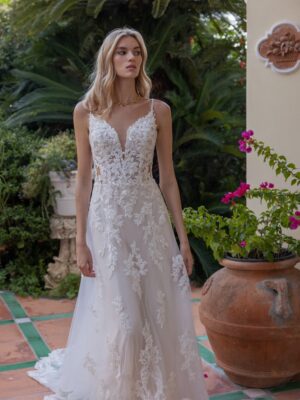 A-line wedding dress Bobyn by Le Papillon