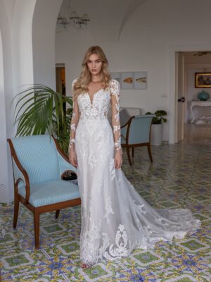 A-line wedding dress Bobyn by Le Papillon