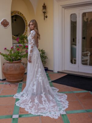 A-line wedding dress Bobyn by Le Papillon