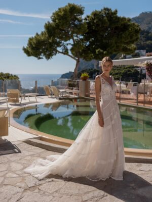 A-line wedding dress Boukje by Le Papillon