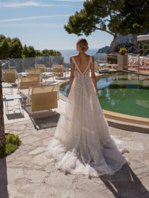 A-line wedding dress Boukje by Le Papillon