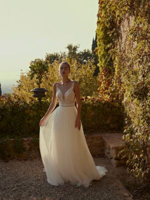 A-line wedding dress Destino by Modeca