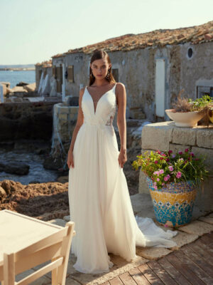 A-line wedding dress Eliza by Modeca
