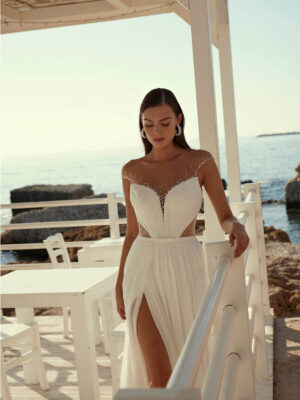 A-line wedding gown Elke by Modeca