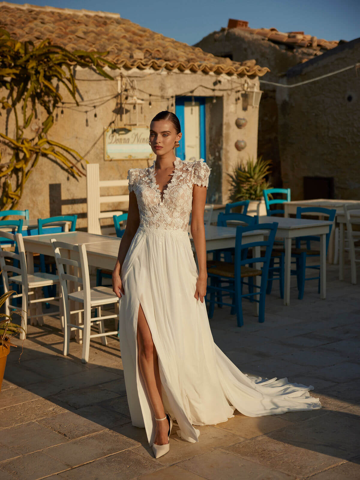 A-line wedding dress Ellen by Modeca