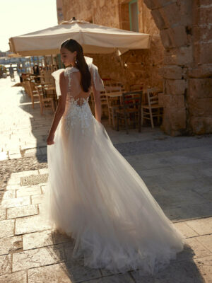A-line wedding dress Eloise by Modeca