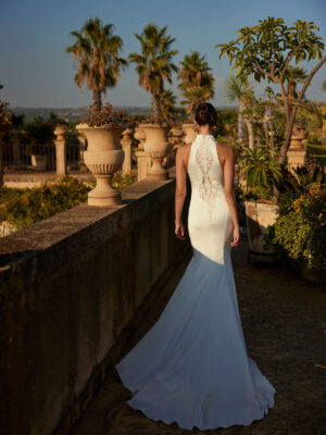 Fit and flare gown Emilia by Modeca