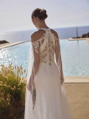 Fit and flare wedding dress Hatice by Modeca