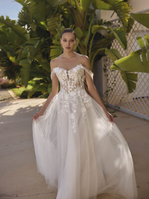 A-line wedding dress Greyson by Modeca