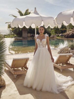 A-line wedding dress Grazia by Modeca
