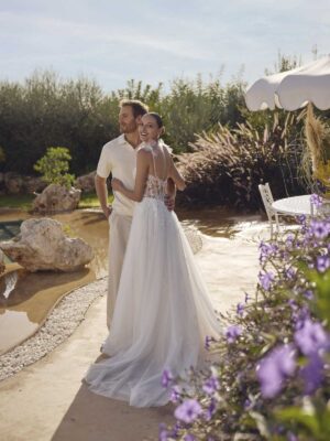 A-line wedding dress Grazia by Modeca