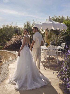 A-line wedding dress Grazia by Modeca