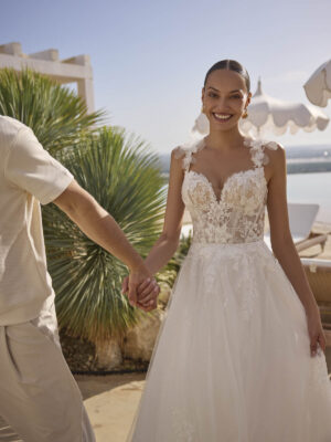 A-line wedding dress Grazia by Modeca