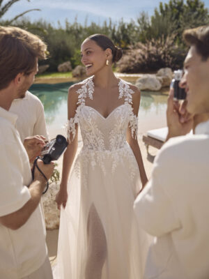 A-line wedding dress Gerdien by Modeca