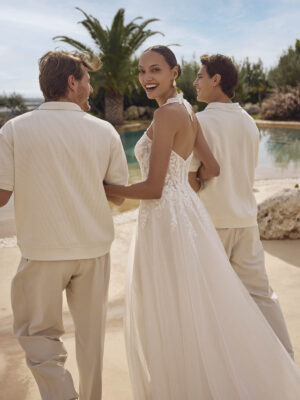 A-line wedding dress Gerdien by Modeca