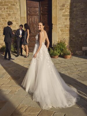 A-line wedding dress Galina by Modeca