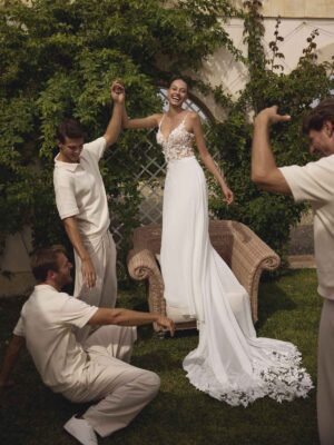 A-line wedding dress Gill by Modeca