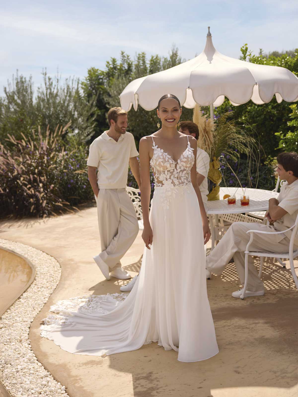 A-line wedding dress Gill by Modeca