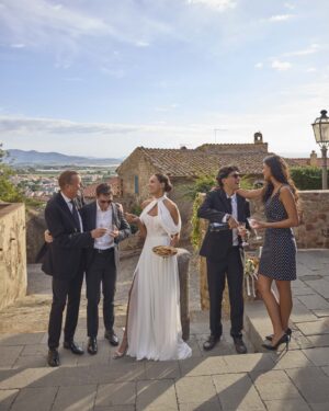 A-line wedding dress Geneva by Modeca