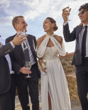 A-line wedding dress Geneva by Modeca