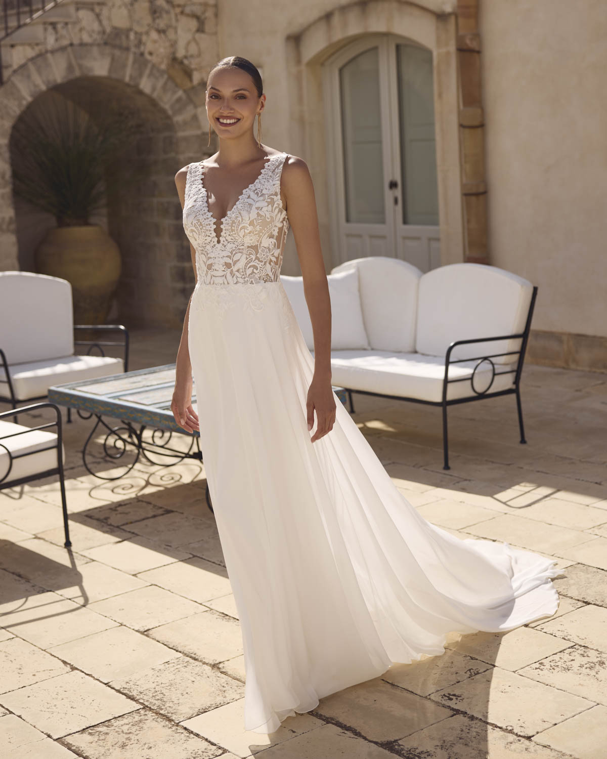 A-line wedding dress Granada by Modeca