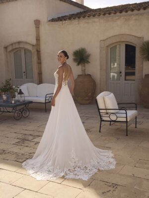 A-line wedding dress Ginette by Modeca