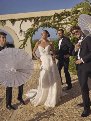 A-line wedding dress Gunilla by Modeca