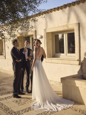 A-line wedding dress Grand by Modeca