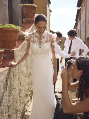 A-line wedding dress Grady by Modeca