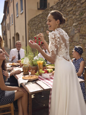 A-line wedding dress Grady by Modeca