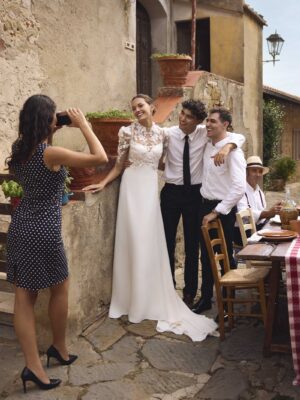 A-line wedding dress Grady by Modeca