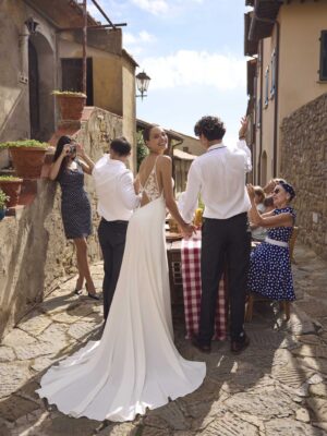 A-line wedding dress Grady by Modeca