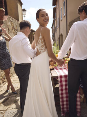 A-line wedding dress Grady by Modeca