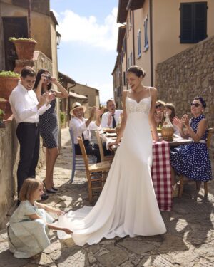 A-line wedding dress Grady by Modeca