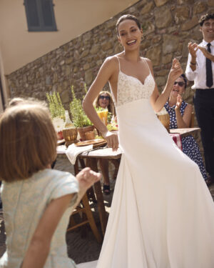 A-line wedding dress Grady by Modeca