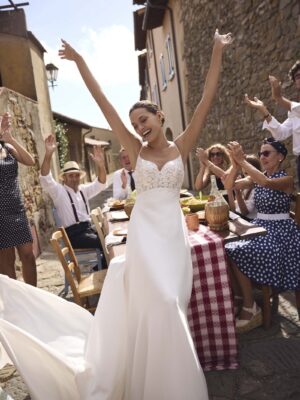 A-line wedding dress Grady by Modeca