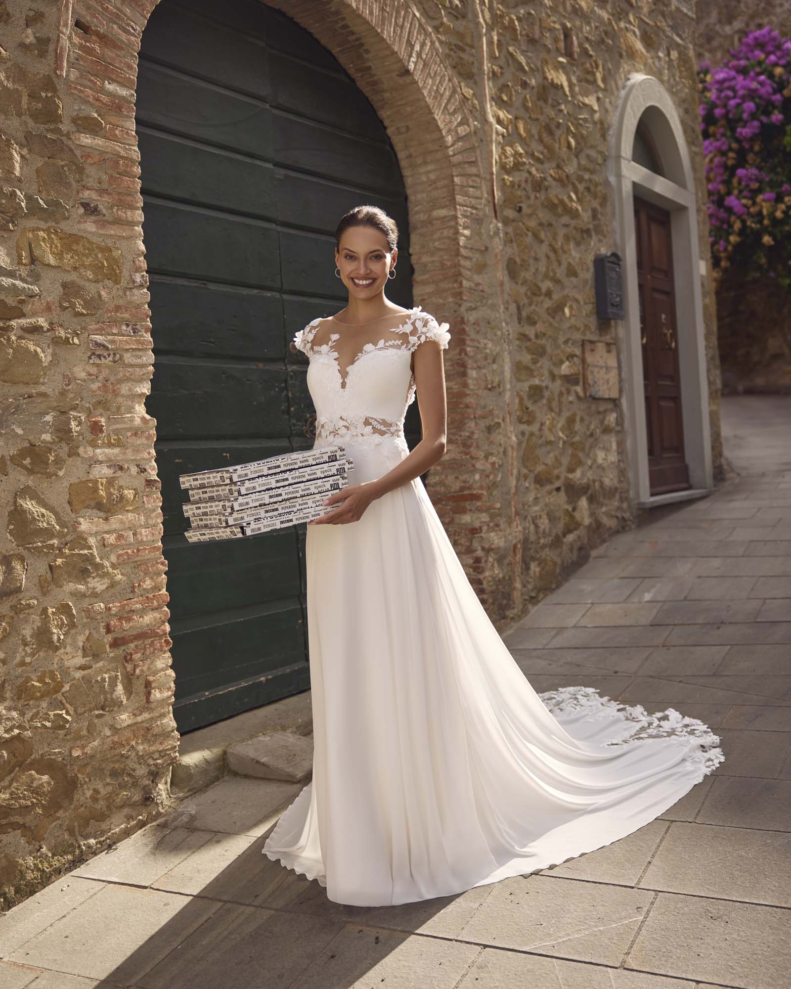 A-line wedding dress Gamze by Modeca