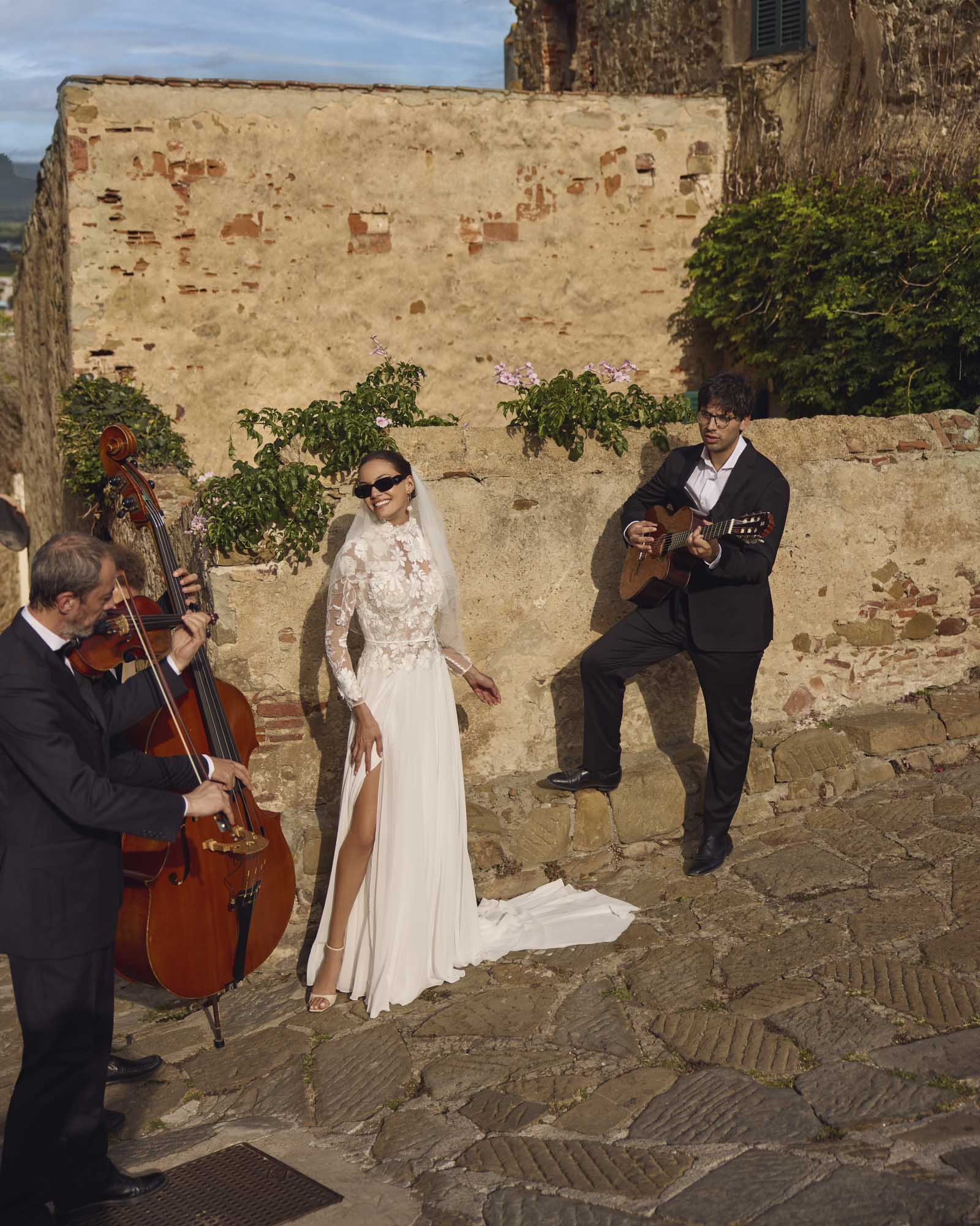 A-line wedding dress Gaia by Modeca