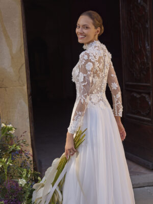 A-line wedding dress Gaia by Modeca
