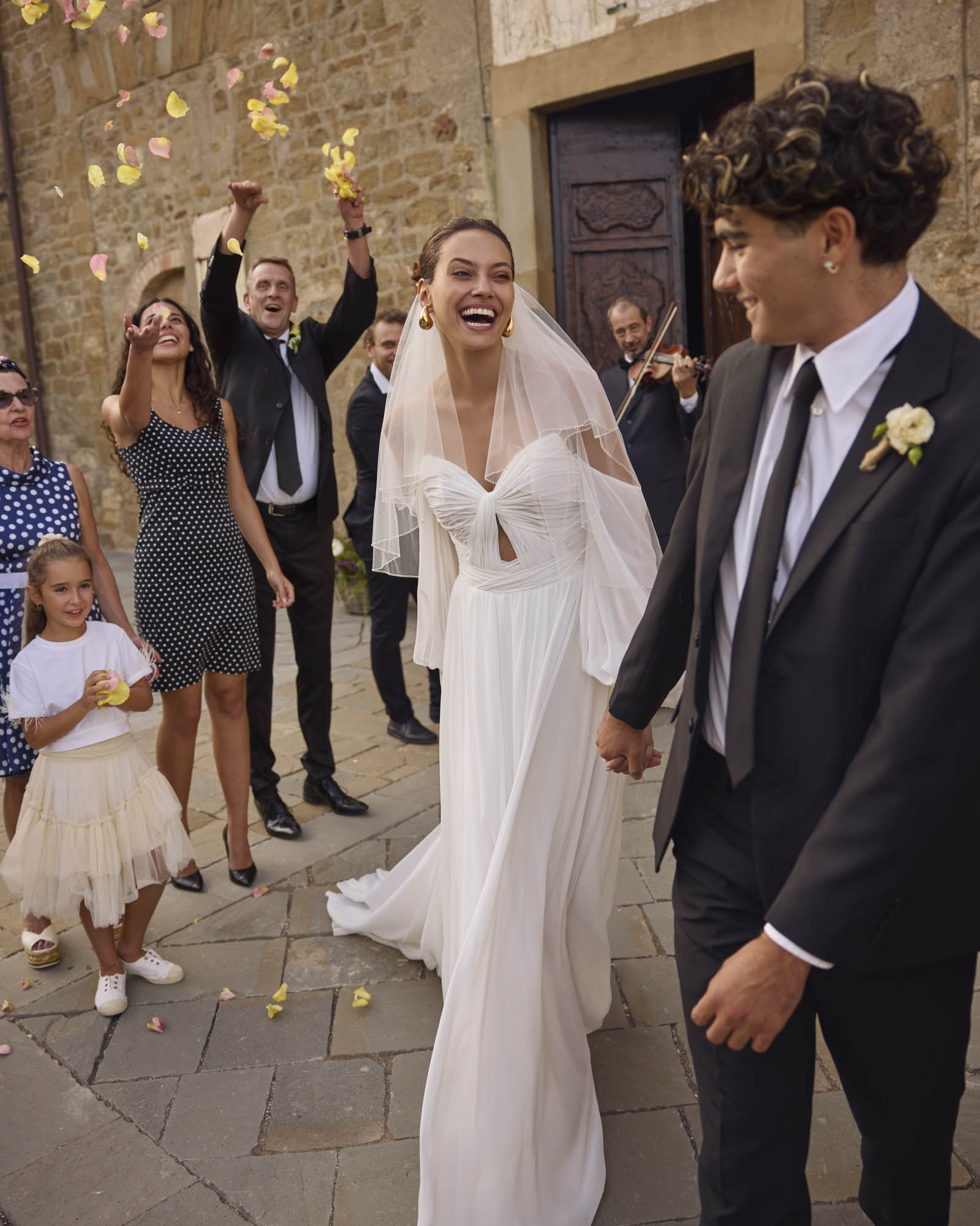 A-line wedding dress Genny by Modeca