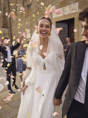 A-line wedding dress Genny by Modeca