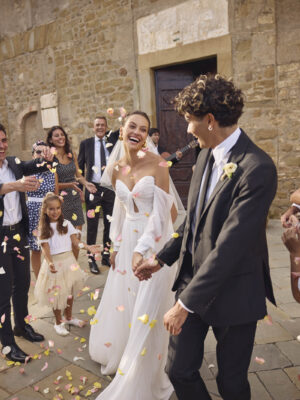 A-line wedding dress Genny by Modeca