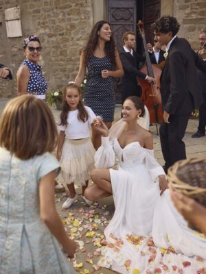 A-line wedding dress Genny by Modeca