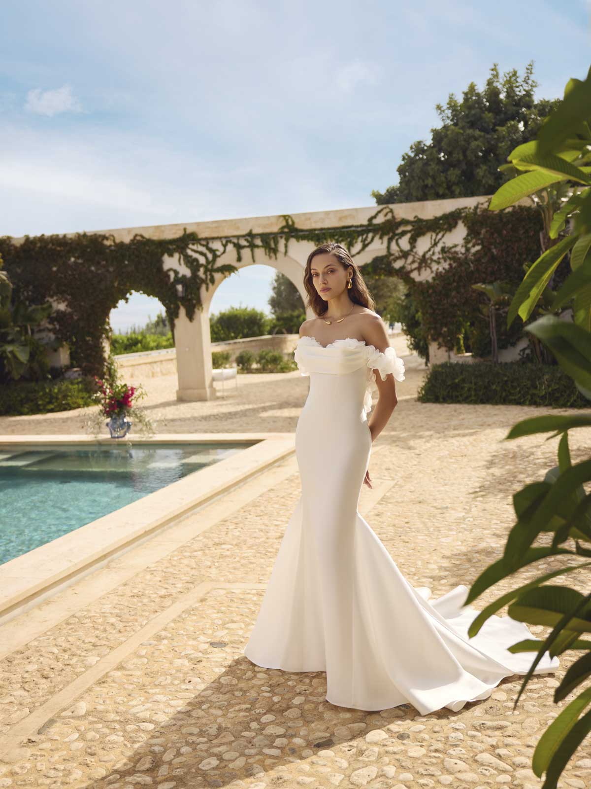 Mermaid wedding dress Guri by Modeca