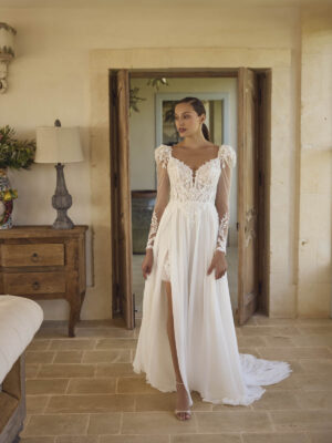 A-line wedding dress Georgina by Modeca