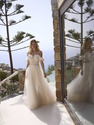 A-line wedding dress Inessa by Lux Modeca
